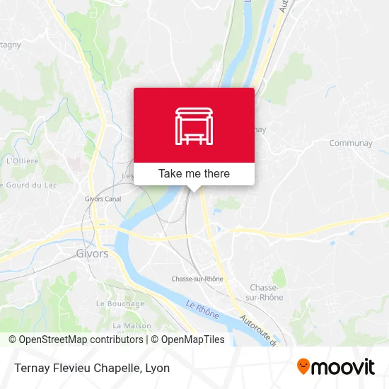 Ternay Flevieu Chapelle map