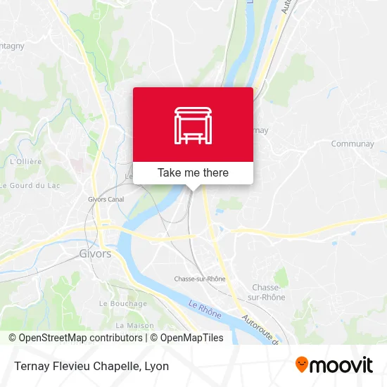 Ternay Flevieu Chapelle map