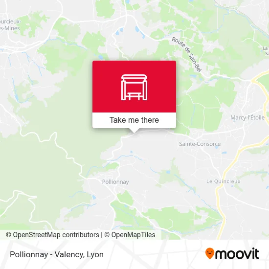 Pollionnay - Valency map