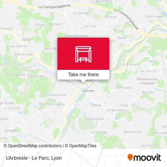 L'Arbresle - Le Parc map