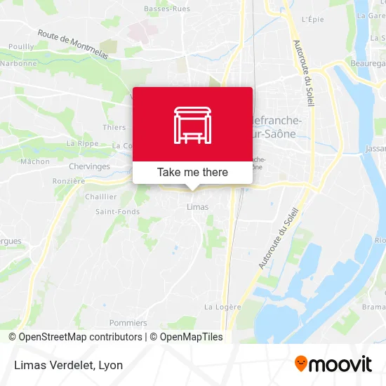 Limas Verdelet map