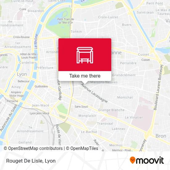 Rouget De Lisle map