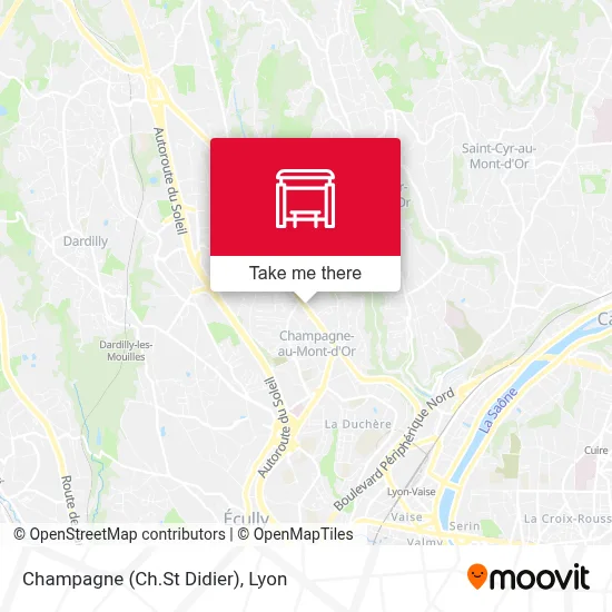 Champagne (Ch.St Didier) map
