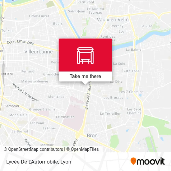 Lycée De L'Automobile map