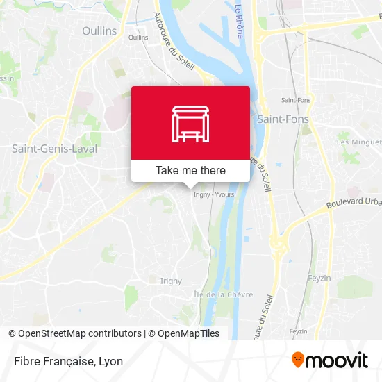 Fibre Française map