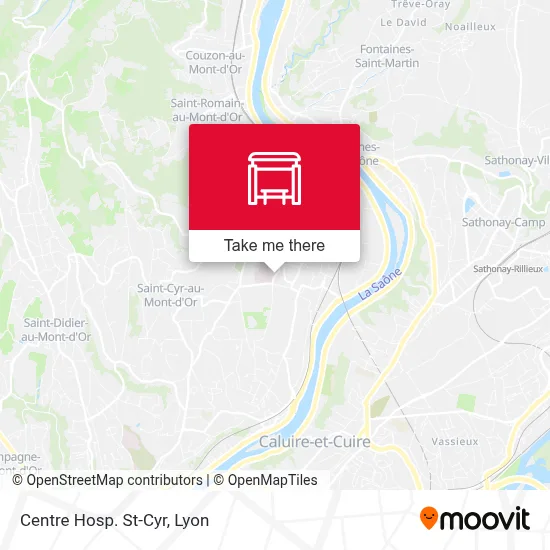 Centre Hosp. St-Cyr map