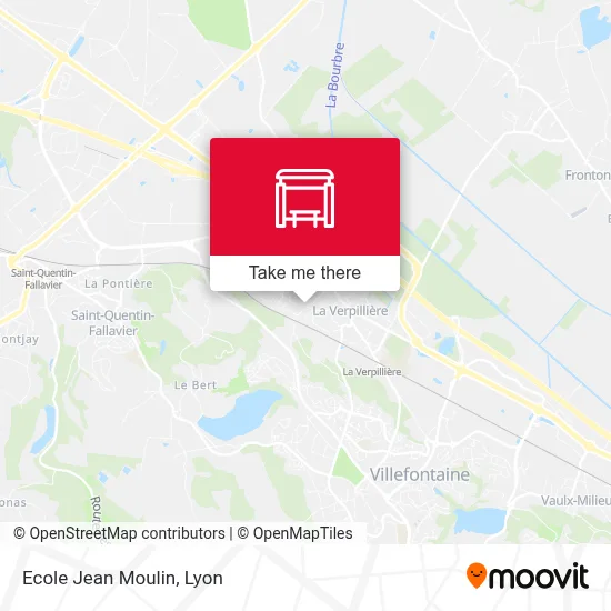 Ecole Jean Moulin map