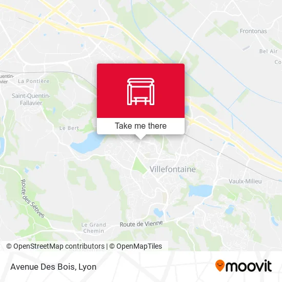 Avenue Des Bois map