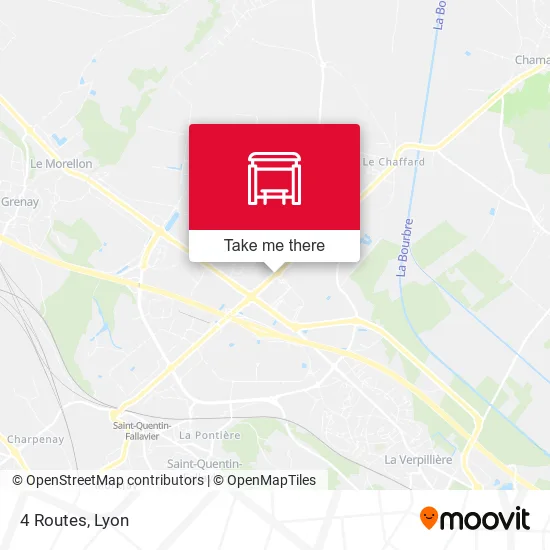 4 Routes map