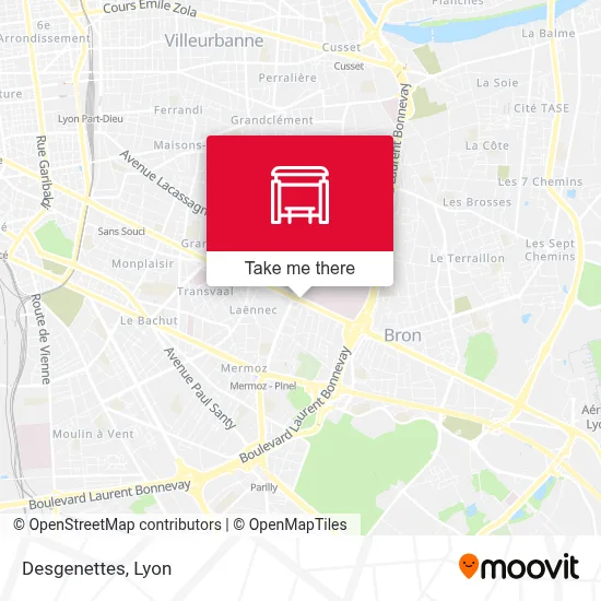 Desgenettes map