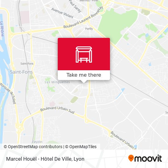 Mapa Marcel Houël - Hôtel De Ville