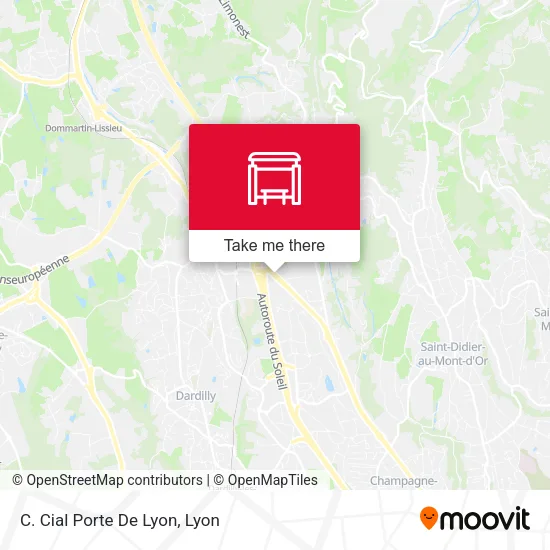 C. Cial Porte De Lyon map