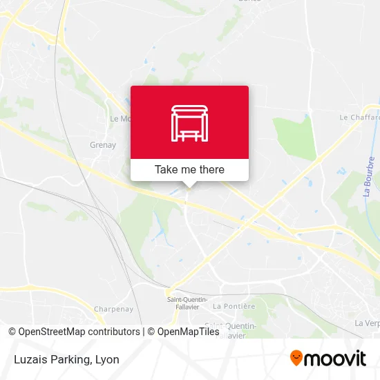 Luzais Parking map
