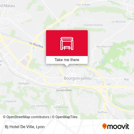 Bj Hotel De Ville map