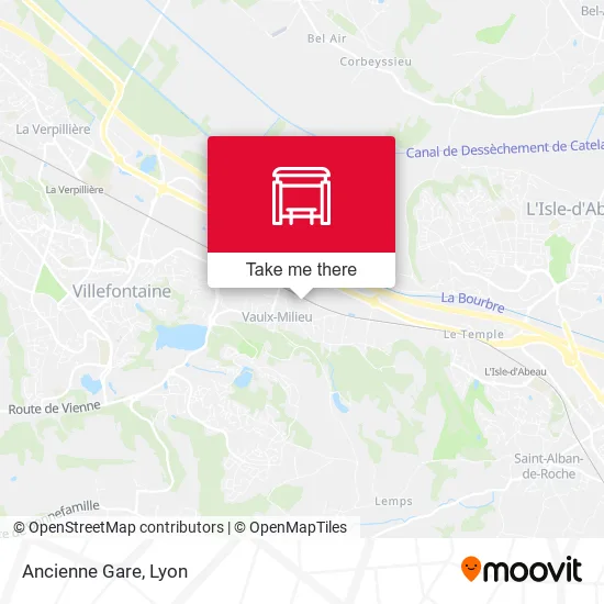 Ancienne Gare map