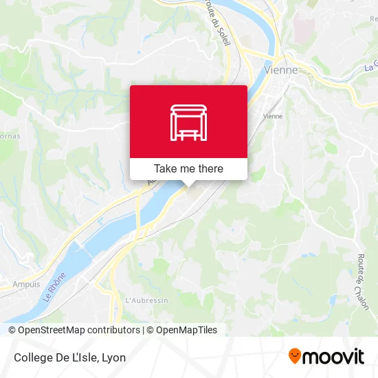 College De L'Isle map