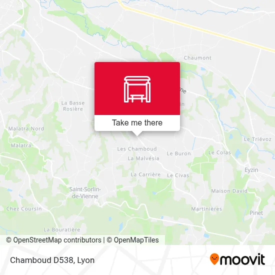 Chamboud D538 map