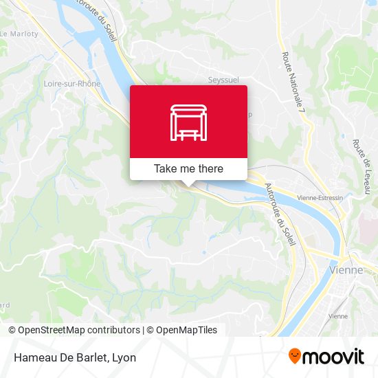 Mapa Hameau De Barlet