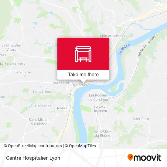 Centre Hospitalier map