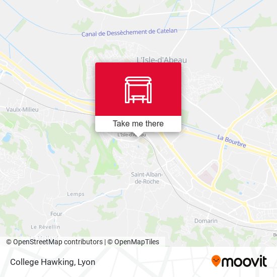 College Hawking map