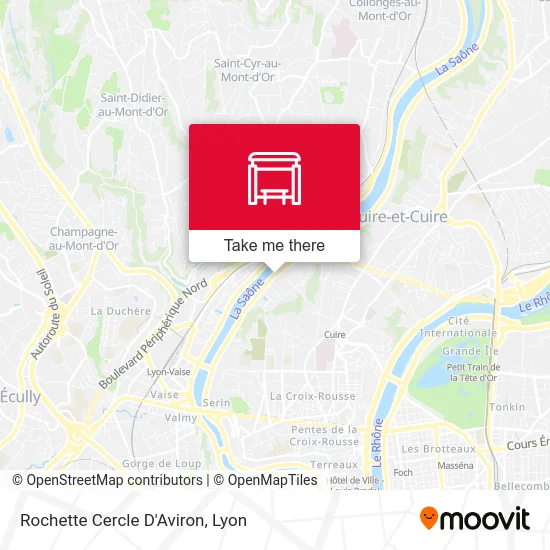 Rochette Cercle D'Aviron map