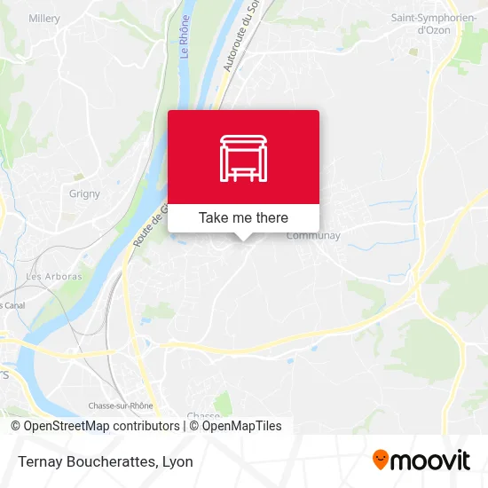 Ternay Boucherattes map