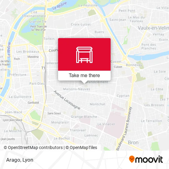 Arago map