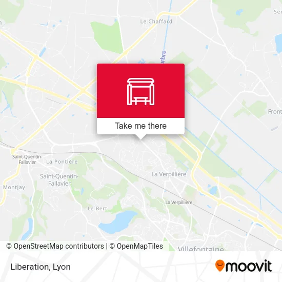 Liberation map