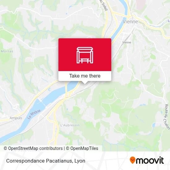 Correspondance Pacatianus map