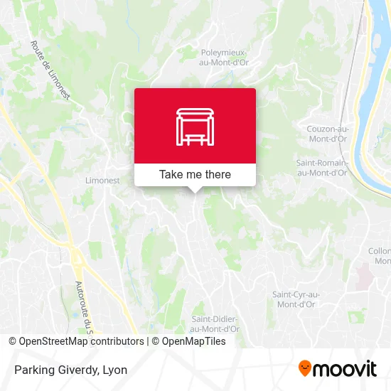Parking Giverdy map