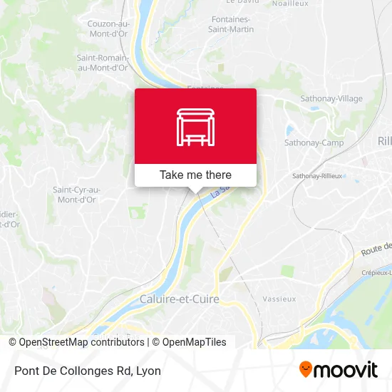 Pont De Collonges Rd map