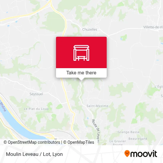 Moulin Leveau / Lot map
