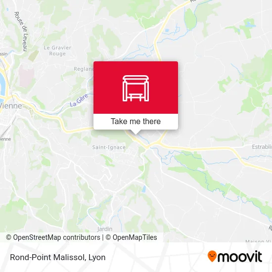 Rond-Point Malissol map