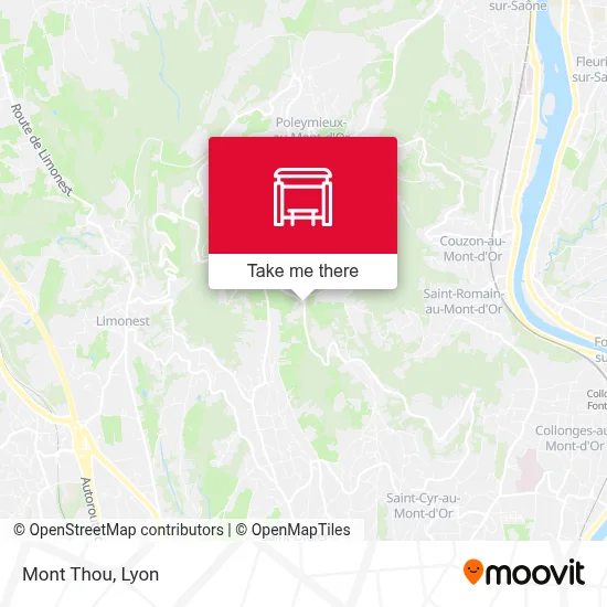 Mont Thou map