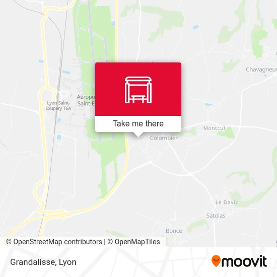 Grandalisse map