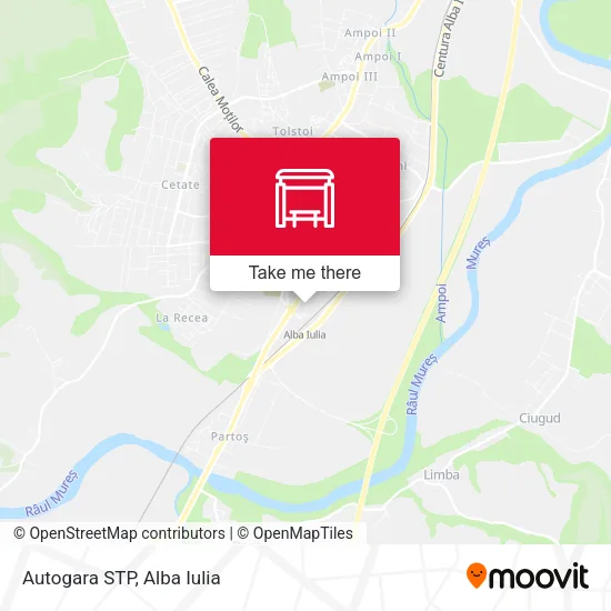 Autogara STP map