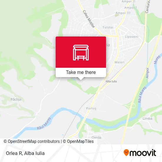 Orlea R map