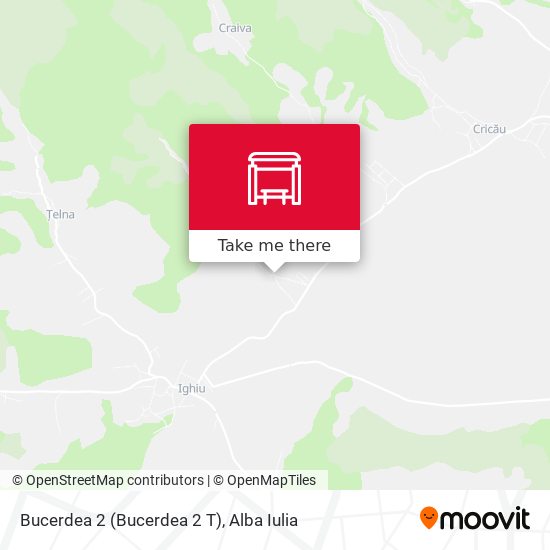 Bucerdea 2 (Bucerdea 2 T) map