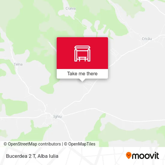 Bucerdea 2 T map