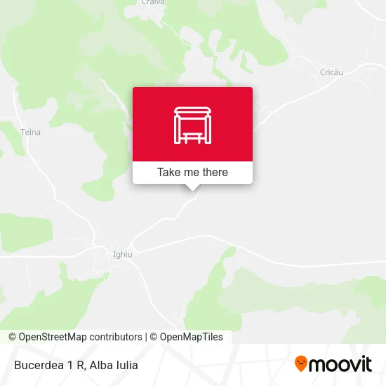 Bucerdea 1 R map