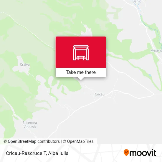 Cricau-Rascruce T map