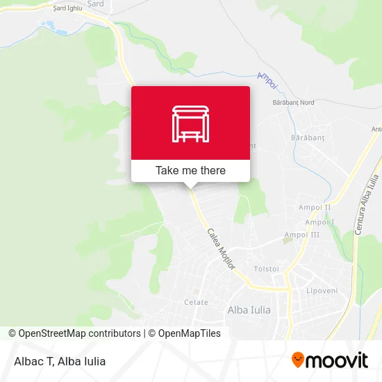 Albac T map