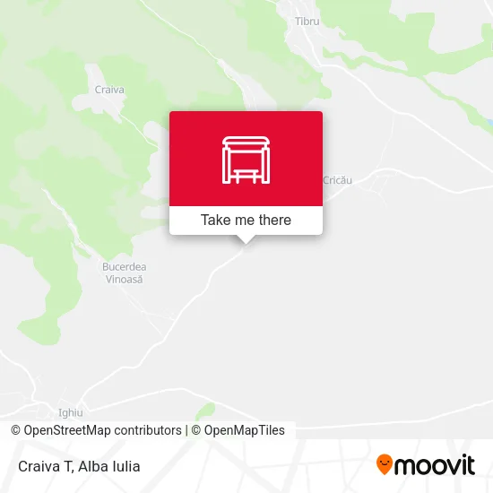 Craiva T map