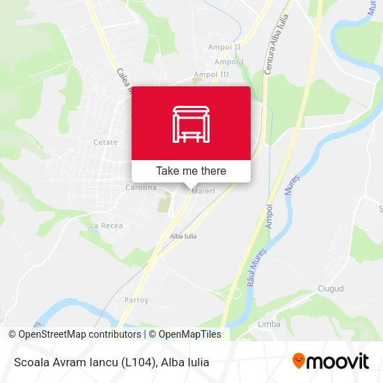 Scoala Avram Iancu (L104) map