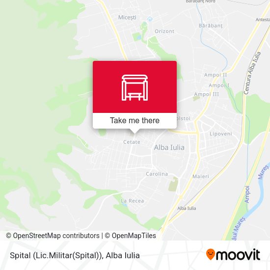 Spital (Lic.Militar(Spital)) map