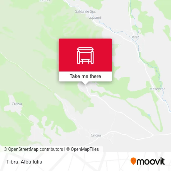 Tibru map