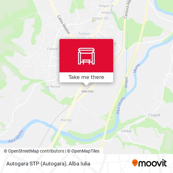 Autogara STP map