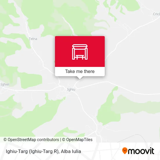 Ighiu-Targ (Ighiu-Targ R) map