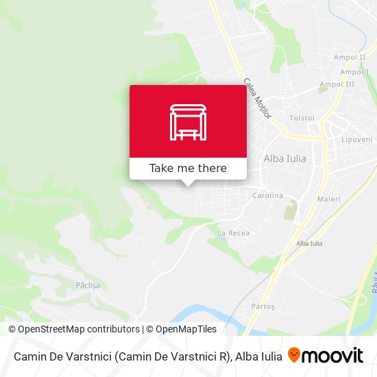 Camin De Varstnici map