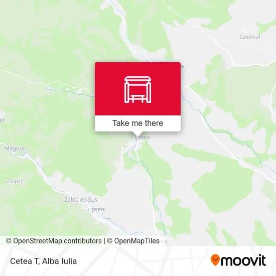 Cetea T map